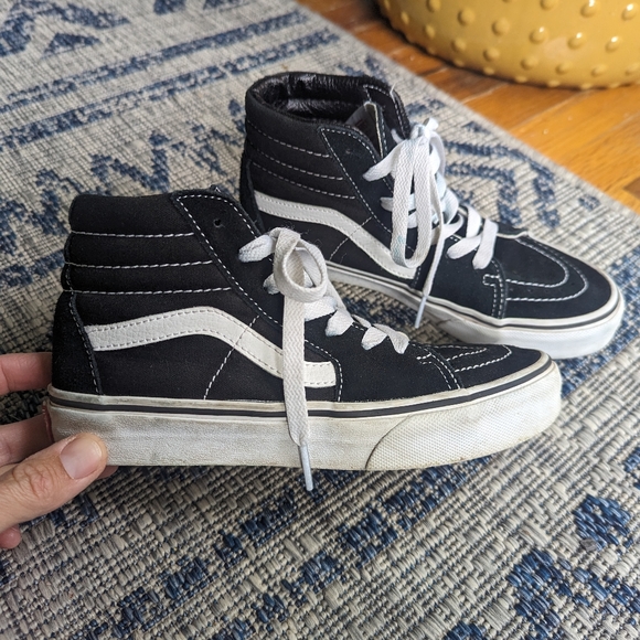 VANS hight tops kids 3.5 black - Picture 6 of 6